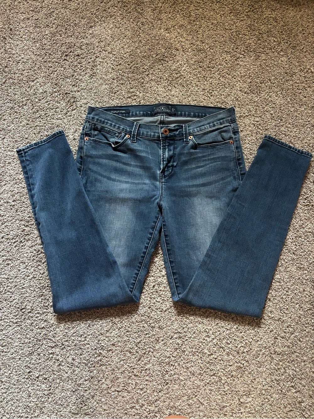 Lucky Brand Women’s Dark Blue Stretch Slim Jeans